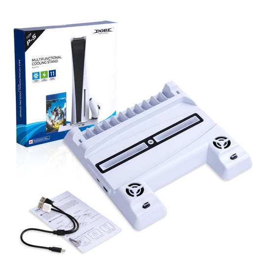 DOBE TP5-0593 Soporte PS5 Almacenamiento Discos Ventilación