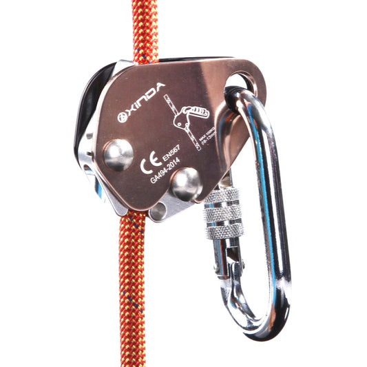 XINDA EN567 Pinza de cuerda anticaída para escalada 8-13 mm