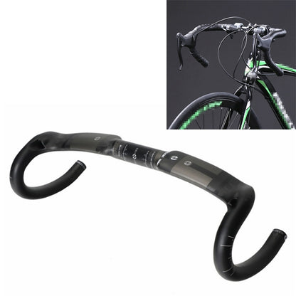 TOSEEK UD Manillar Carretera Fibra De Carbono 440mm