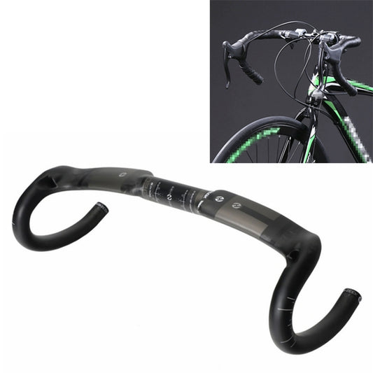 TOSEEK UD Manillar Carretera Fibra De Carbono 440mm