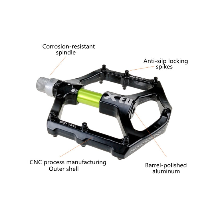 SHANMASHI 1031 Pedal Bicicleta Aleación Magnesio Plegable