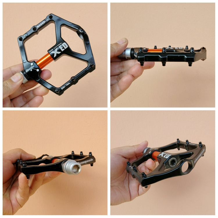 SHANMASHI 1031 Pedal Bicicleta Aleación Magnesio Plegable