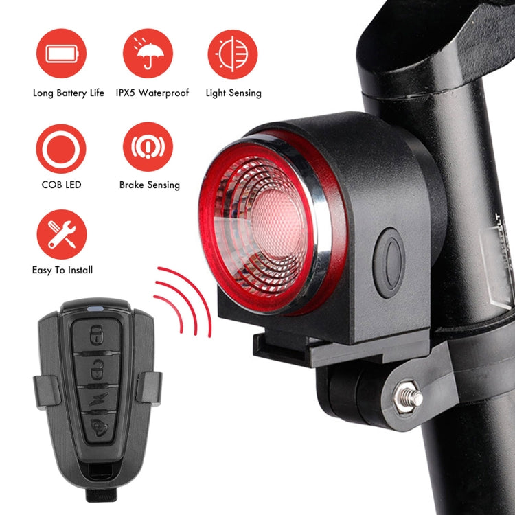 Antusi A8 Alarma Antirrobo Inalámbrica Luz Trasera Portátil