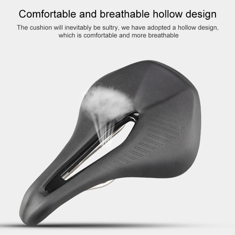 GUB 1180 PU Sillín de Bicicleta Hueco Transpirable para Ciclismo Diario
