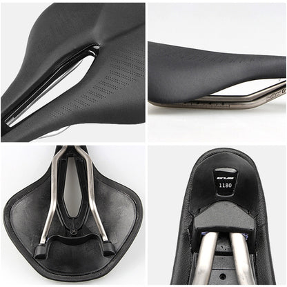 GUB 1180 PU Sillín de Bicicleta Hueco Transpirable para Ciclismo Diario