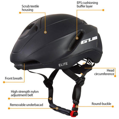 GUB Elite Casco Bicicleta Ajustable Unisex L Cómodo