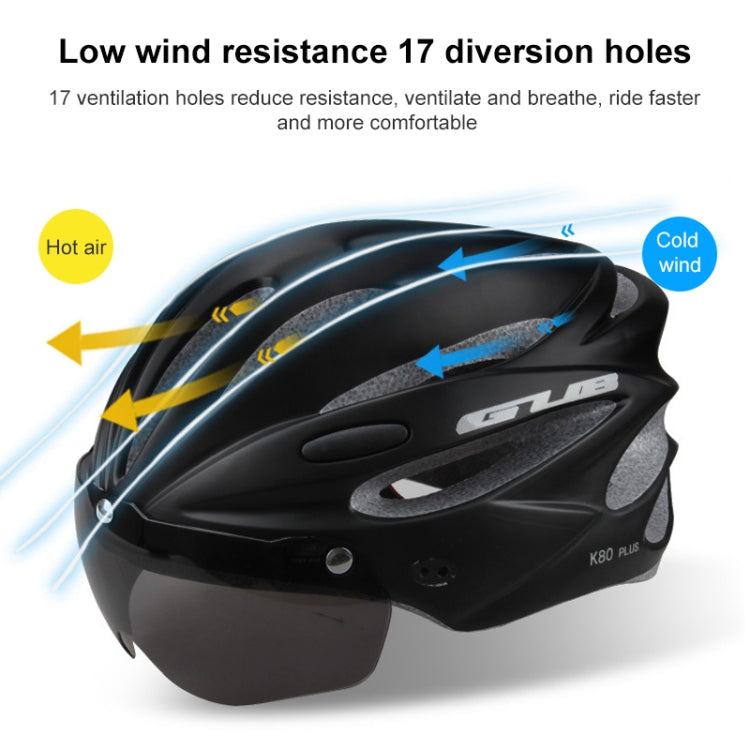 GUB K80 Plus Casco De Bicicleta Con Visera Antivaho
