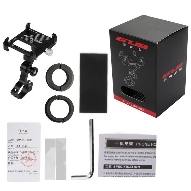 GUB Plus 11 Soporte Giratorio Teléfono Bicicleta 360 Grados