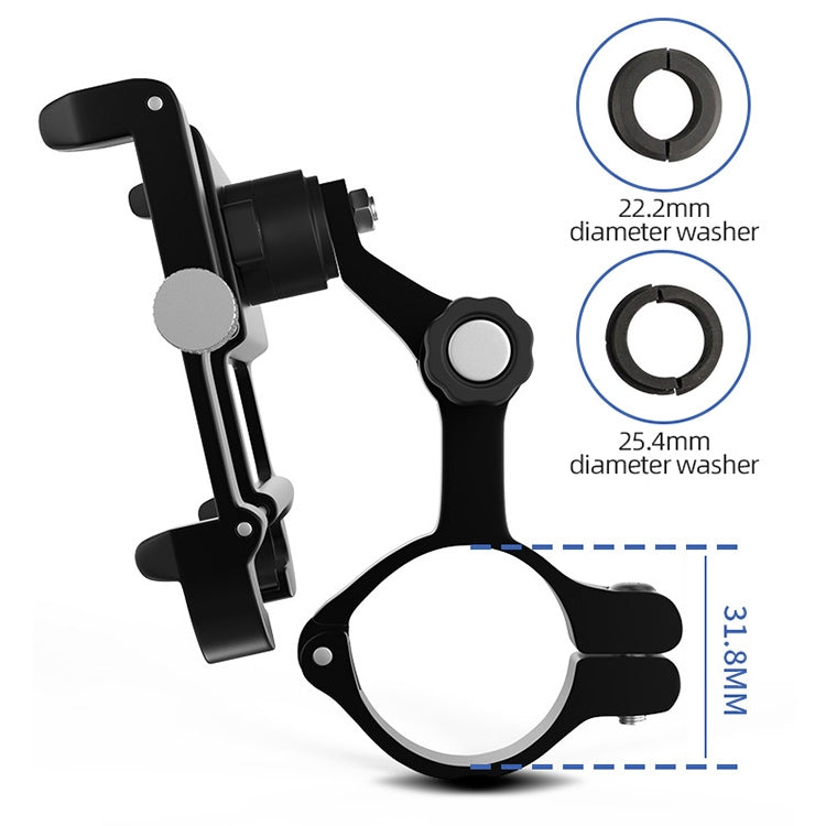 GUB Plus 11 Soporte Giratorio Teléfono Bicicleta 360 Grados