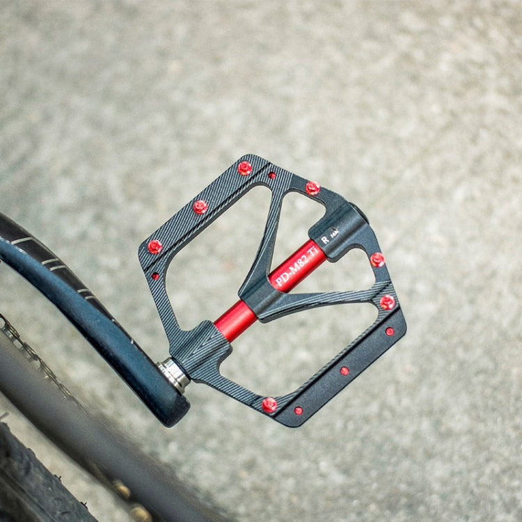 PROMEND PD-M82-TI Pedales Montaña Titanio Para Bicicleta