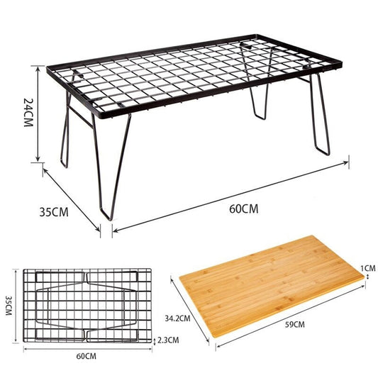 AOTU YT1001 Mesa De Malla Plegable Exterior 60x35x24cm