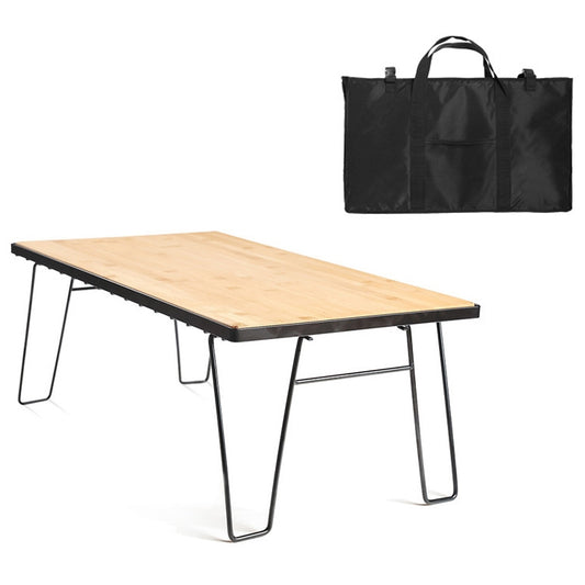 AOTU YT1001 Escritorio De Bambú Plegable Exterior Con Bolsa
