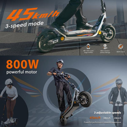 Kukirin A1 800W Patinete Eléctrico Plegable 45 kmh Max