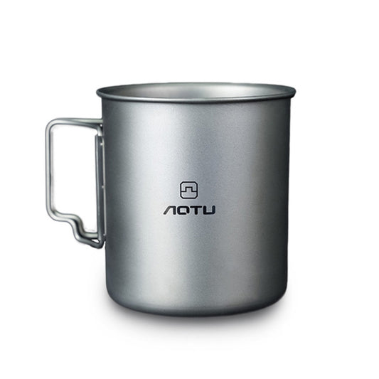 AOTU AT6652-1 Taza de Titanio Portátil 750ml Alta Calidad