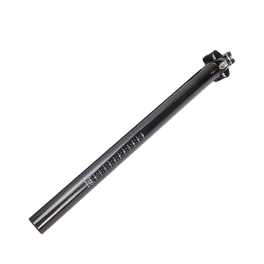 TOSEEK 3K Tija de Sillín Fibra de Carbono 31,6x400 Ligera