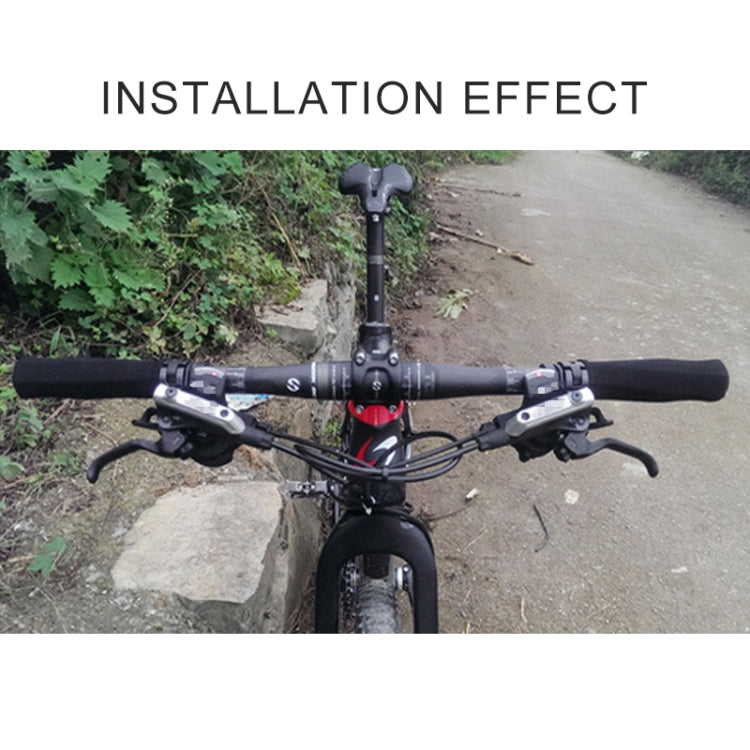 TOSEEK 720mm Manillar Recto Carretera De Carbono Ligero 150g