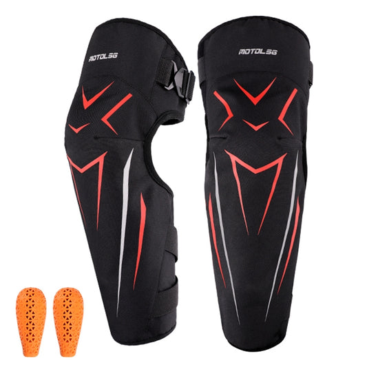 MOTOLSG 2 En 1 Rodilleras Protección CE Moto Y Bicicleta