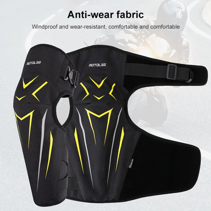 MOTOLSG Rodilleras 2 en 1 Motocicleta Bicicleta Forro Polar