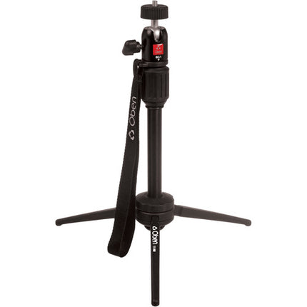 Oben TT-200 trípode de mesa 14.5 pulg 6 lb con montaje para smartphone
