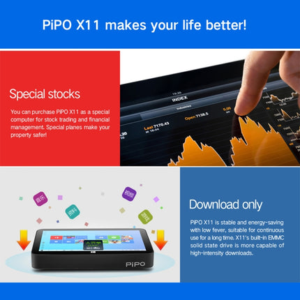 PiPo X11 Mini PC Tableta 3GB+64GB Windows 10 TV Box Pro by PiPo