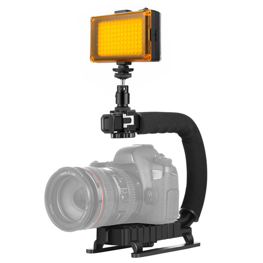 PULUZ Estabilizador DV Portátil En U Luz LED Kit Estudio