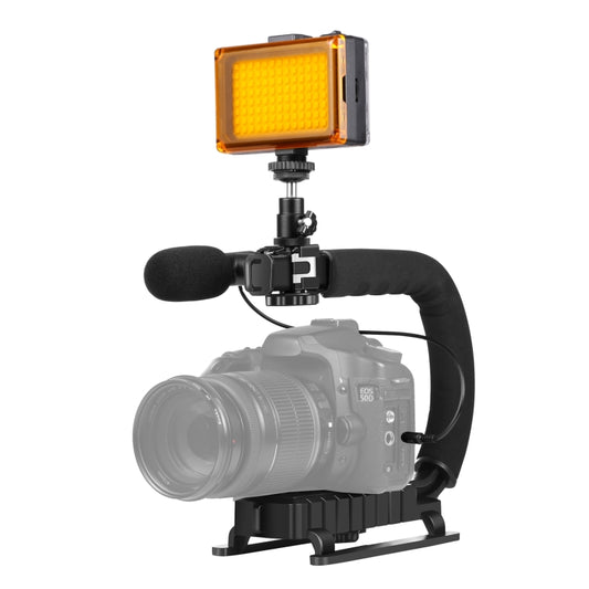PULUZ Estabilizador DV Portátil Luz LED Para Cámaras