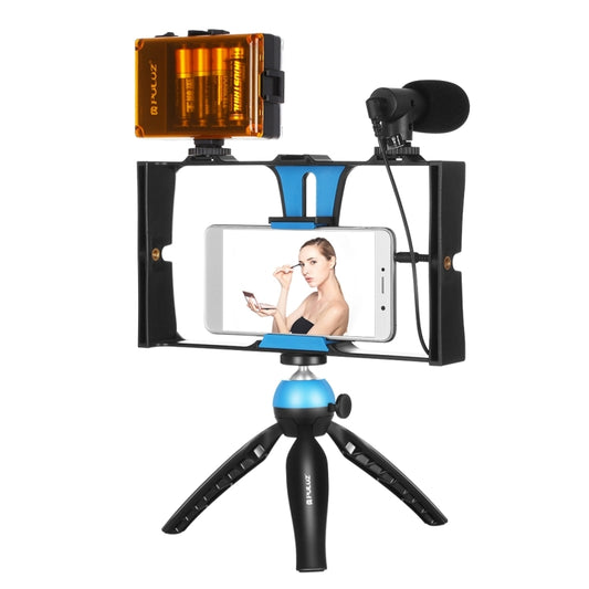 NovaLight VlogKit Smartphone Luz 4 en 1 Portátil LED