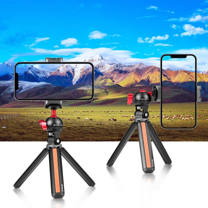 PULUZ Trípode Vivo para Vlogging de Escritorio de Madera Cabezal Esférico