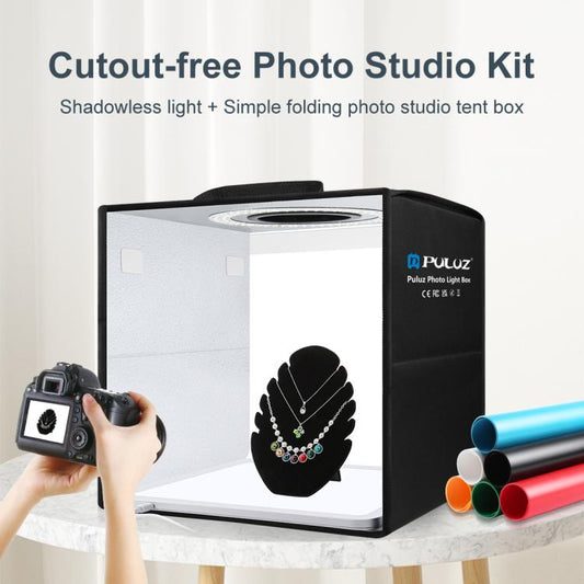 PULUZ Anillo De Luz 30 Cm Caja Fotográfica Sin Sombras
