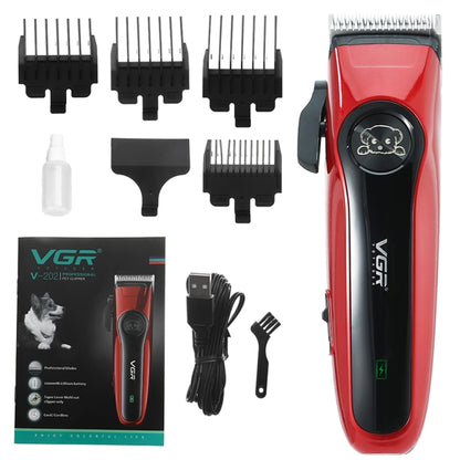 VGR V-202 Cortapelos Eléctrico Pet Barber Motor 10W