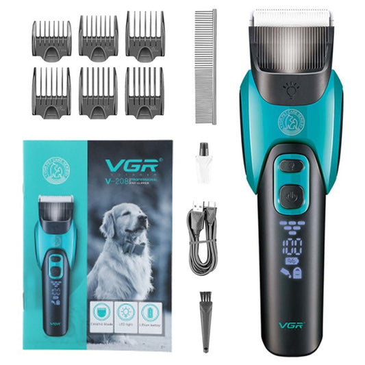 VGR V-208 Cortadora De Cabello Para Mascotas Motor 10W