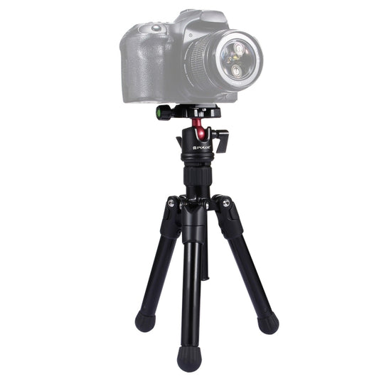 PULUZ Pocket Mini Microspur Trípode Rótula 360 Grados