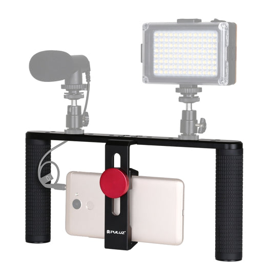 PULUZ Video Rig Para Smartphone Doble Mango Estabilizador