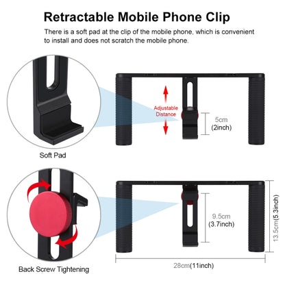 PULUZ Video Rig Para Smartphone Doble Mango Estabilizador
