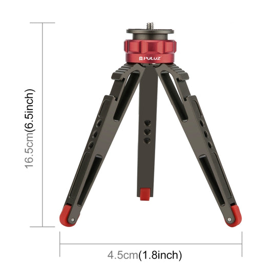 PULUZ Soporte Trípode Escritorio Altura 7,5-14,5 Cm