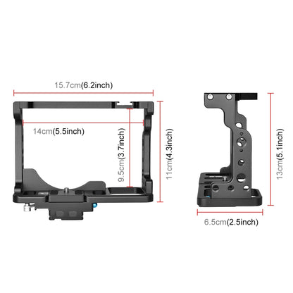 PULUZ Jaula de Cámara para Nikon Z6 Z7 Protección Total