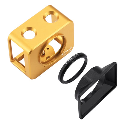 PULUZ Sony RX0 Jaula Protectora CNC Aluminio Filtro UV 37mm