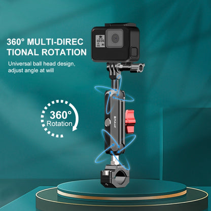 PULUZ Soporte Varilla Mágico Motocicleta 360 Grados Plus