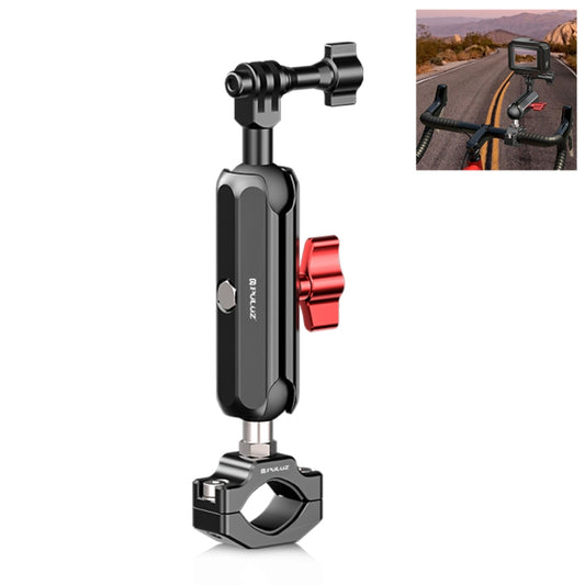 PULUZ Soporte Brazo Magico DobleBola 360 Retrovisor Moto