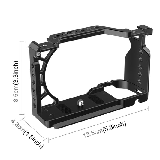 PULUZ Estabilizador Jaula Metal Para Sony A6500 A6400