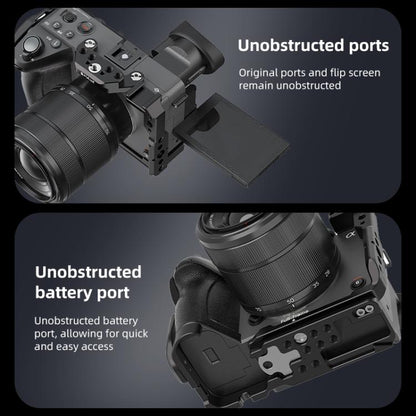 Sony ILME FX2B PULUZ Metal Camera Cage Stabilizer Rig Aluminio