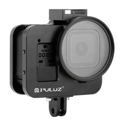 PULUZ GoPro HERO8 Jaula Protectora CNC Aluminio Lente UV52mm