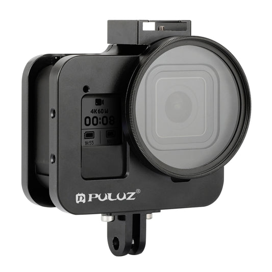 PULUZ GoPro HERO8 Jaula Protectora CNC Aluminio Lente UV52mm