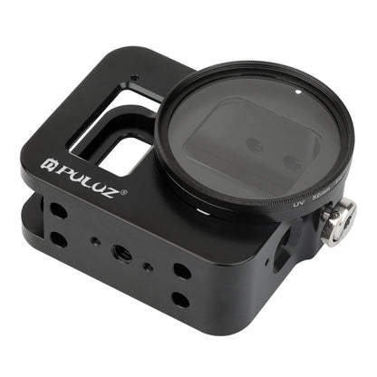 PULUZ GoPro HERO8 Jaula Protectora CNC Aluminio Lente UV52mm