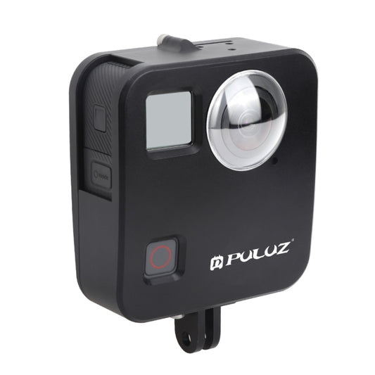 PULUZ GoPro Fusion CNC Jaula De Aluminio Con Montaje Básico Tapas De Lentes