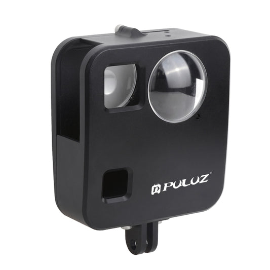 PULUZ GoPro Fusion CNC Jaula De Aluminio Con Montaje Básico Tapas De Lentes
