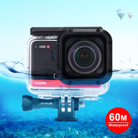 PULUZ 60m Carcasa Buceo Impermeable para Insta360 ONE R 4K