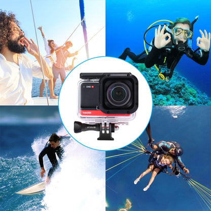 PULUZ 60m Carcasa Buceo Impermeable para Insta360 ONE R 4K