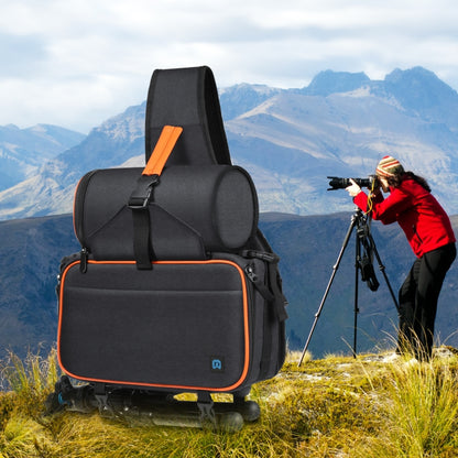PULUZ Bolso Cámara SLR Triangular Mochila Impermeable