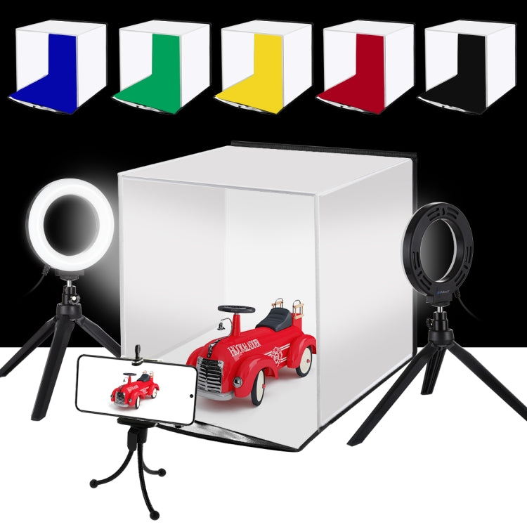 PULUZ 30 Cm Softbox Kit Iluminación Foto Anillo de Luz